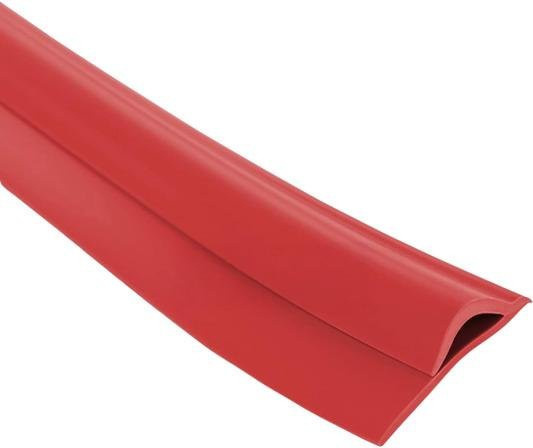 3M Teppichkantenband selbstklebend aus PVC in Rot, wasserdicht und zuschneidbar als Bodenübergangsprofil - Bild 1