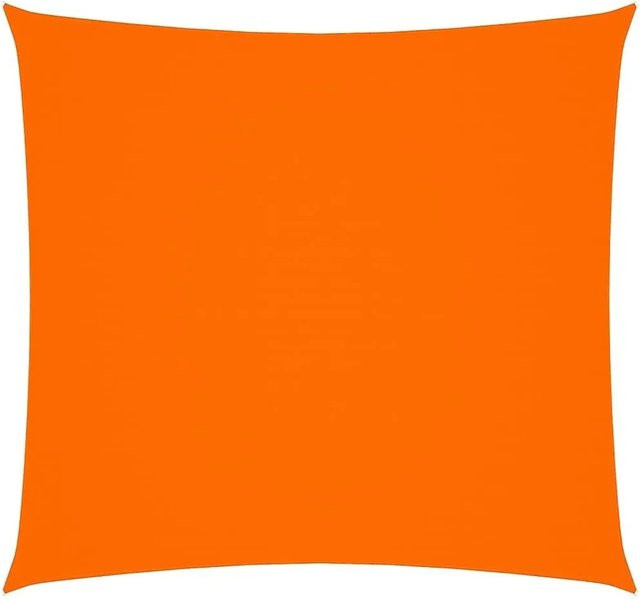 vidaXL Sonnensegel aus Oxford-Gewebe quadratisch in Orange, B/T: 700 x 700 cm - Bild 1