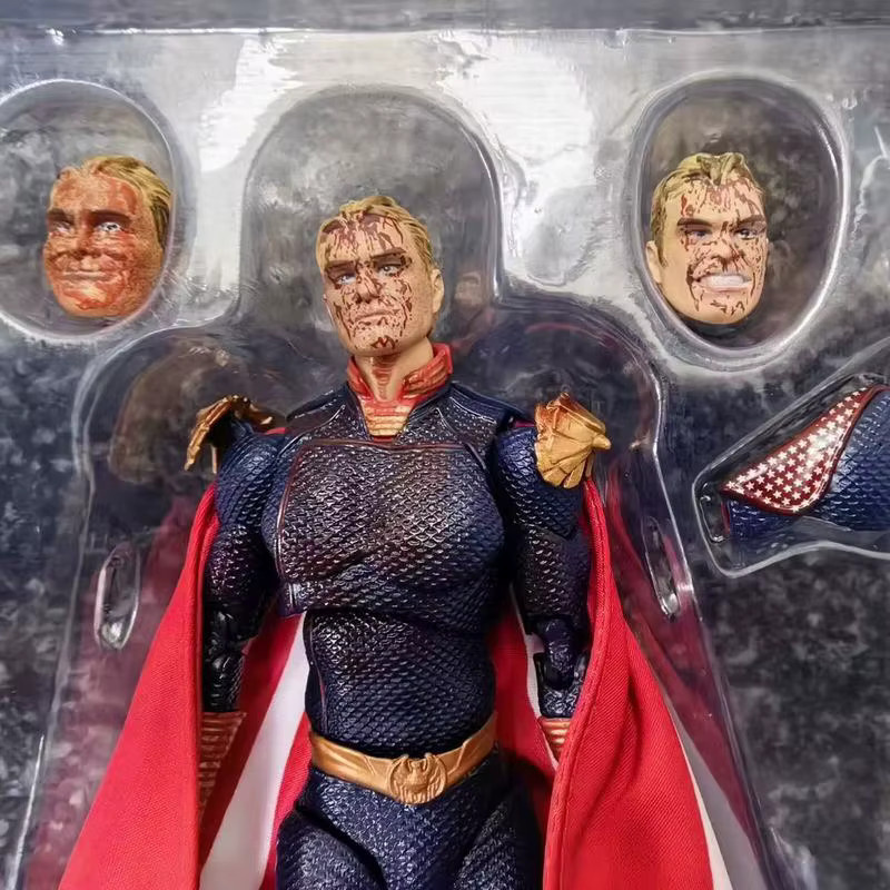 Bandai The Boys Hot Homelander Battle Damaged Version, Actionfigur, Kunststoff, Bunt / Mehrfarbig - Bild 2