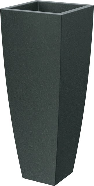 Prosperplast Blumentopf Mooda Square in Granit, Höhe: 100 cm, Breite: 40 cm, Tiefe: 40 cm - Bild 1
