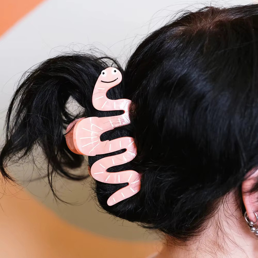 Haarklammer Wurm, Mädchen - Bild 2