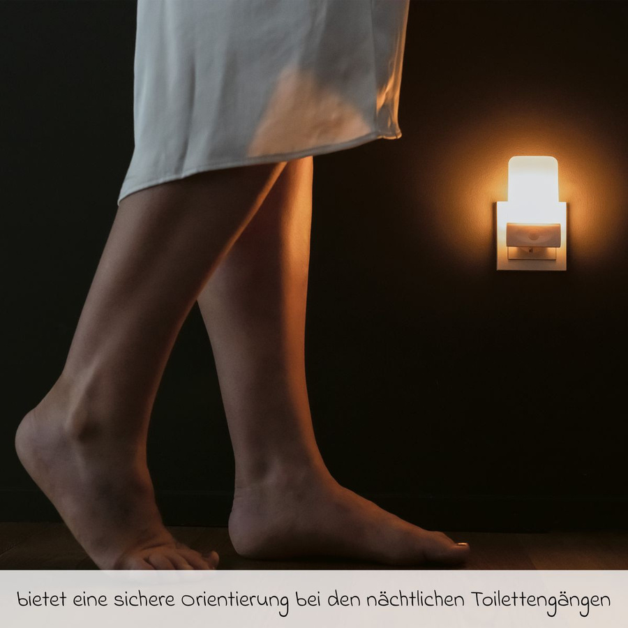 Reer Nachtlicht Mama mit Bewegungsmelder und Dämmerungssensor, LED, Weiß - Bild 2