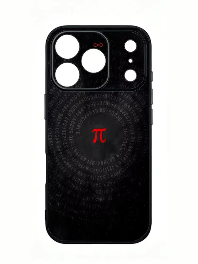 Pi Handyhülle Schwarz Matt Dünne Schutzhülle für iPhone 17 16 15 14 13 Pro Max - Bild 6