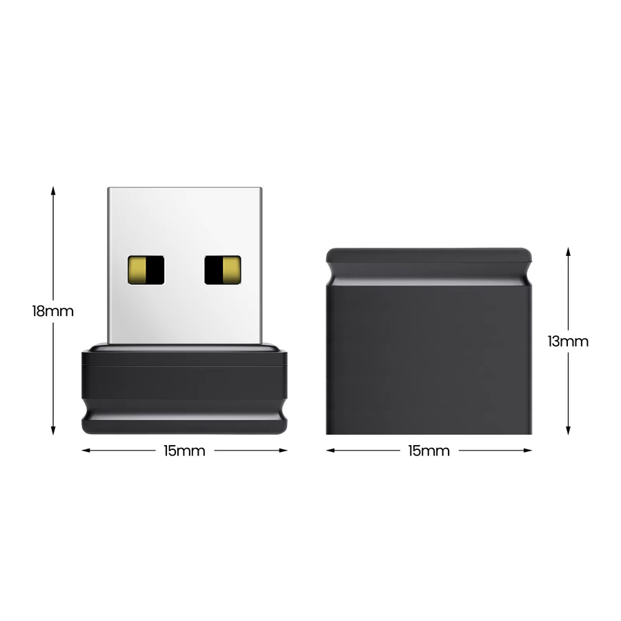 JASTER Super Mini USB-Flash-Laufwerk in Schwarz - Bild 2