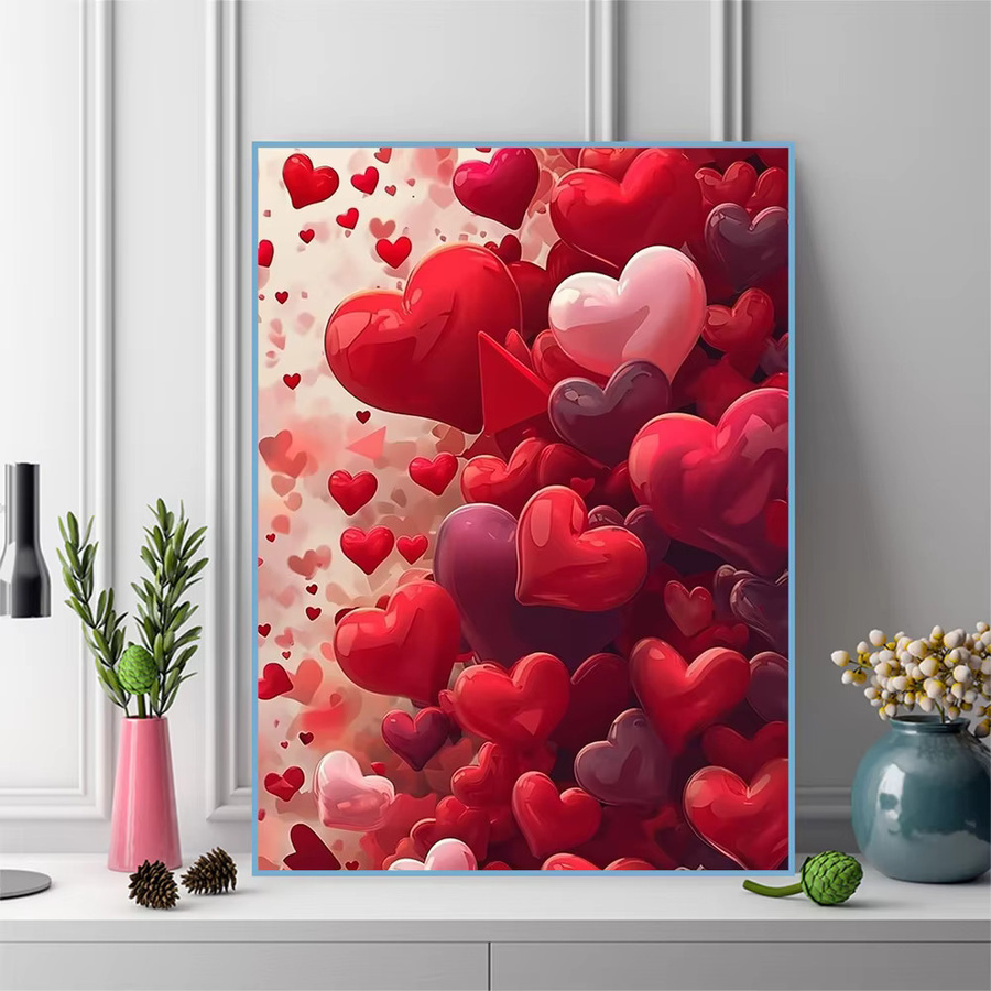 Evershine Liebe Herz Malerei, Diamant Stickerei Kit, Natur, Bunt / Mehrfarbig - Bild 3