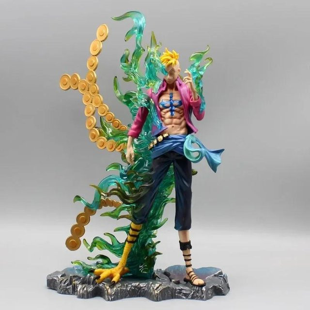 Yiran toy 1 One Piece Marco Anime Figur 33cm PVC Statue - Bild 1