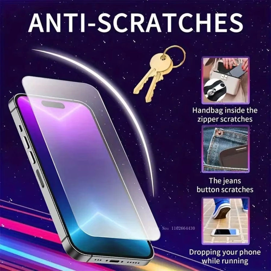 6-in-1 Displayschutzset für Apple iPhone 17 Pro, iPhone Air und iPhone 17-Serie aus gehärtetem Glas, transparent - Bild 3