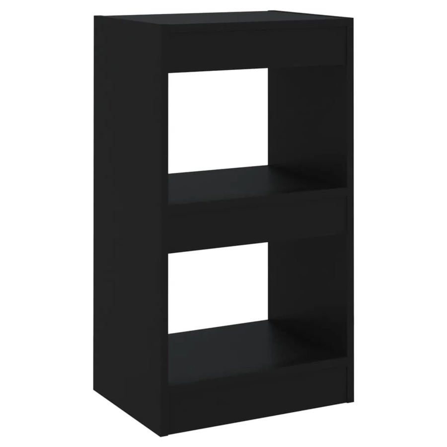 vidaXL Bücherregal und Raumteiler in Schwarz, B/T/H: 40 x 30 x 72 cm - Bild 2