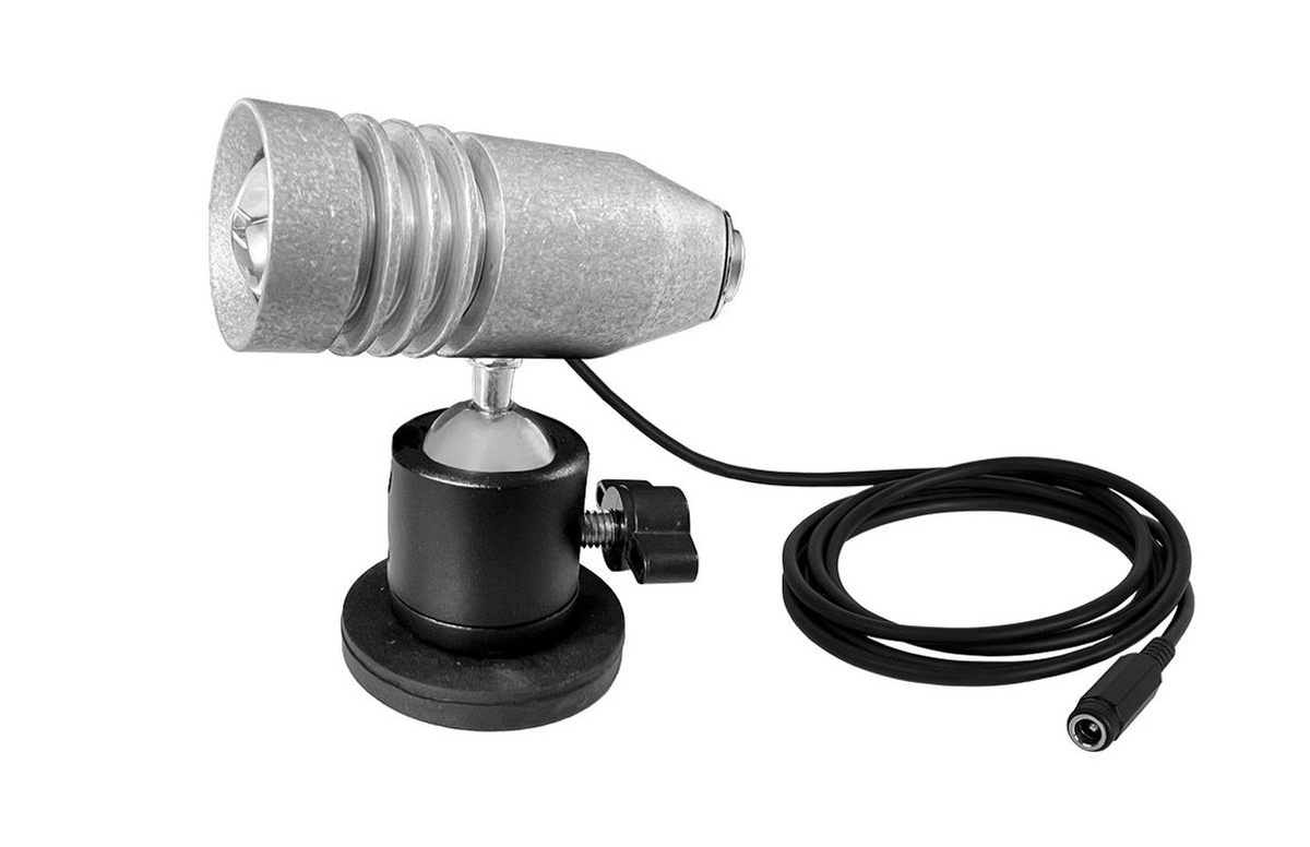 Bauer & Böcker Lichtblick LED-Arbeitsleuchte in Grau, 2,5 W, 200 lm, 5500 K, dimmbar, mit Magnetfuß und IP65 Schutz, Aluminium - Bild 2