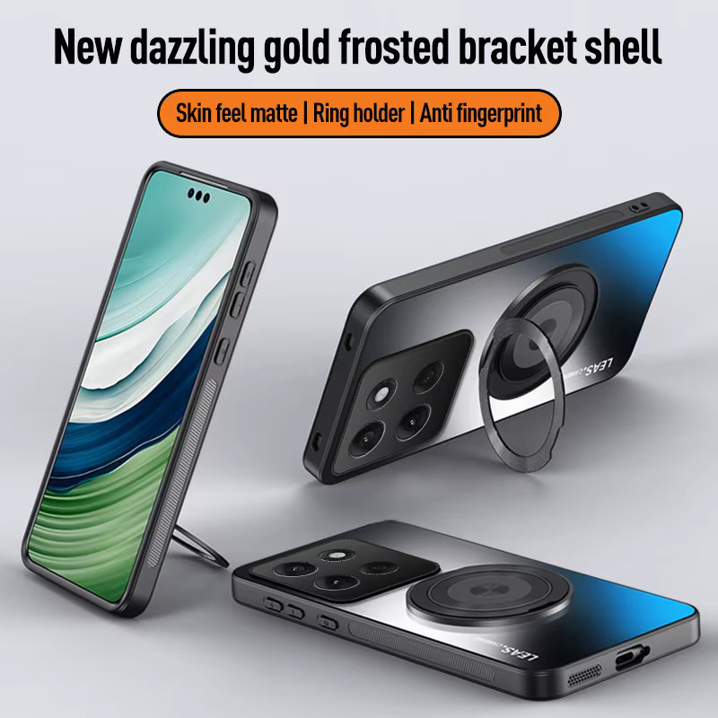 Motorola Moto Edge Schutzhülle mit Magnetring-Ständer in Blau für Edge 70 50 60 Fusion Pro Neo G85 G84 G35 G55 G75 G15 G56 G86 G67 Power - Bild 2