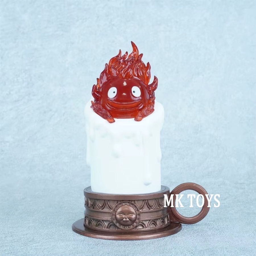 Bandai Das wandelnde Schloss Calcifer, Actionfigur, 13cm, leuchtend - Bild 3
