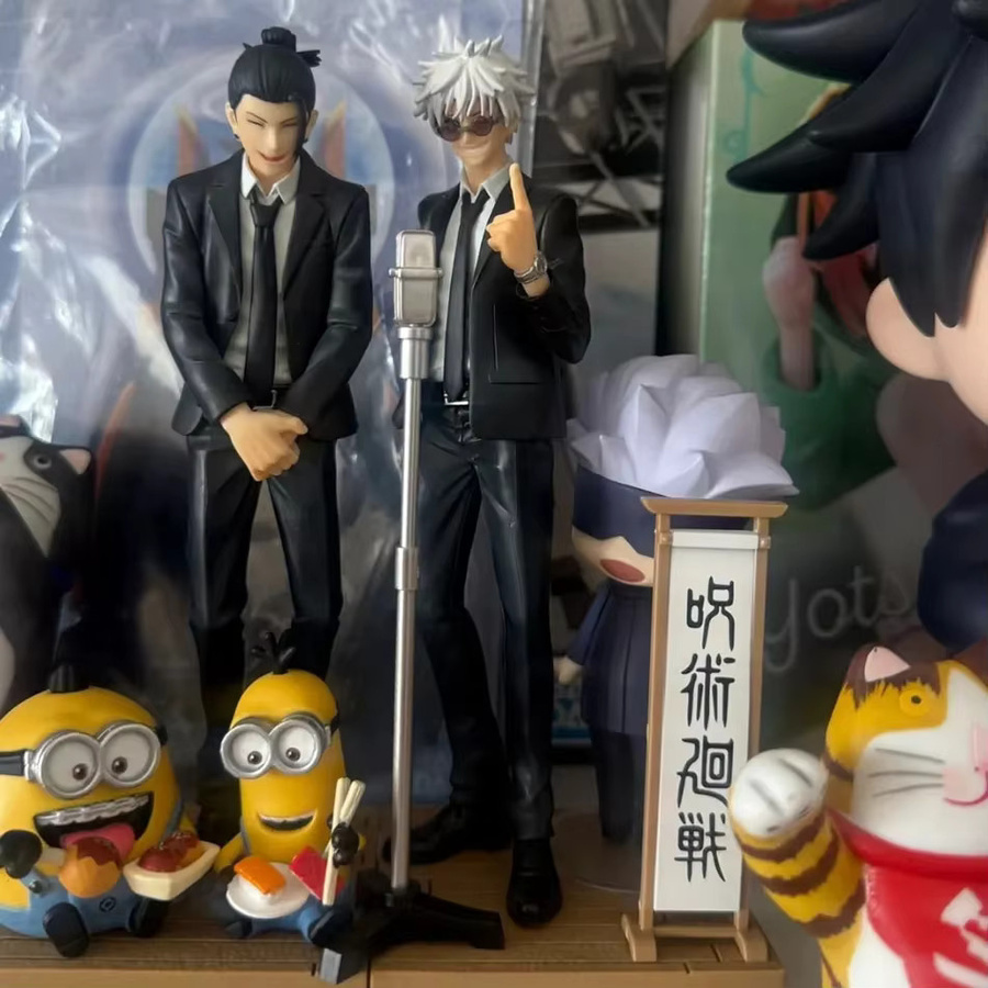 Bandai Jujutsu Kaisen Geto Suguru Gojo Satoru Actionfigur, Einzelfigur, Kunststoff, Schwarz - Bild 3