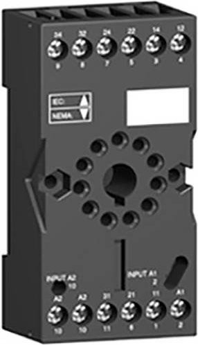 Schneider Electric RUZC3M Relaissockel, 10 Stück, Schwarz - Bild 1