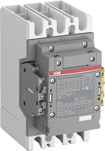 ABB AFS205-30-12-11 Schütz mit 4 Schließern und 2 Öffnern 110kW in Grau - Bild 1