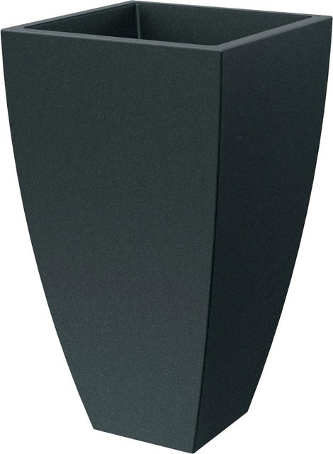 Prosperplast Blumentopf Mooda Square in Charcoal, B/T/H: 60 x 60 x 100 cm - Bild 1