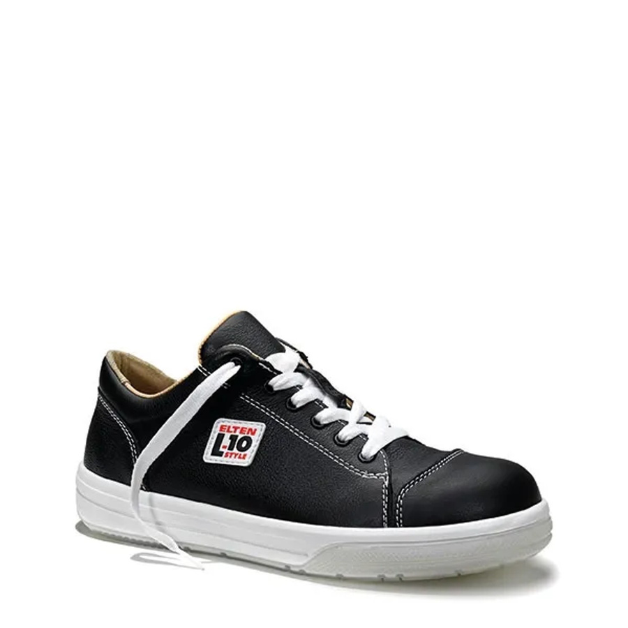 Elten Sicherheitshalbschuh Shadow Low ESD S3 aus Rindleder in Schwarz, Größe 40 - Bild 2