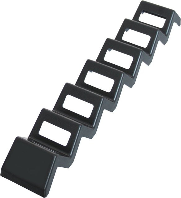 Schneider Snackwelle aus ABS in Schwarz, rechteckig, L x B x H: 56 x 8,5 x 5,8 cm - Bild 1