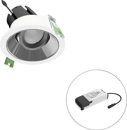EVN LED-Deckenstrahler F05R11SM1327L15P in Weiß, rund und verstellbar - Bild 1