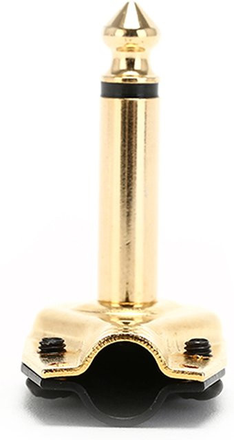 Marbit Gitarren-Adapter 6,35mm auf 3,5mm Klinkenstecker in Gold - Bild 1