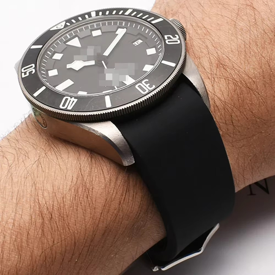 olevo Uhrenarmband Silikon, Unisex - Bild 4