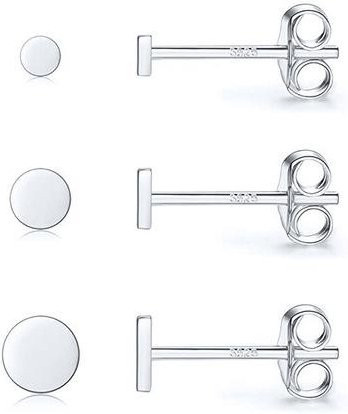 Ohrstecker 925 Silber, Stern, Diamant, Damen - Bild 1