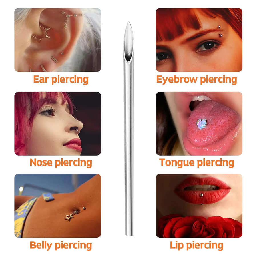 Usiriy Piercing-Werkzeugset, Unisex - Bild 3