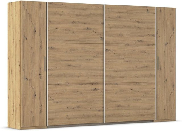 rauch Schrank KRONACH mit Dreh- und Schwebetüren in Eiche Braun, Höhe: 210 cm