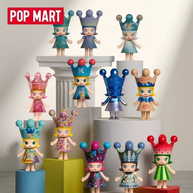 POPMART MEGA ROYAL MOLLY 100% Jubiläumsserie, Blindbox Mystery Box, Spielzeugpuppe - Bild 1