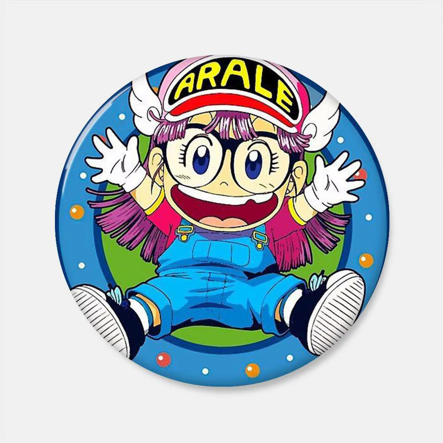 Anstecknadel Dr. Slump A-Arale Chan, Bunt, Unisex - Bild 4