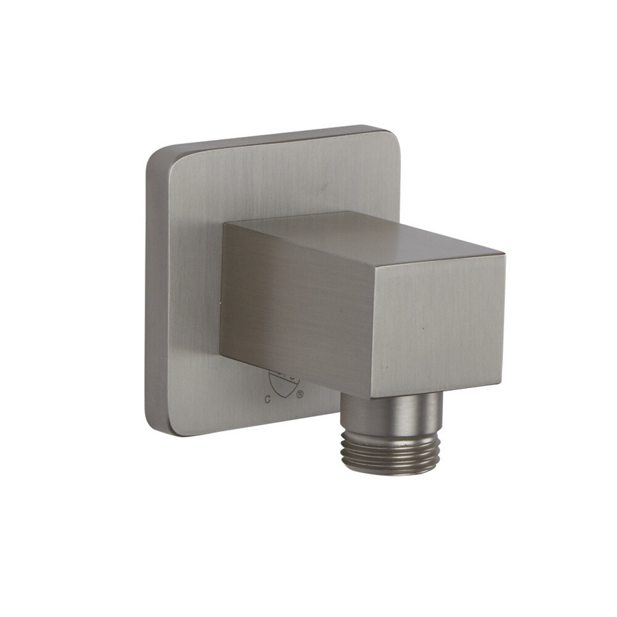 Wandanschlussbogen quadratisch von Hudson Reed in gebürstetem Nickel aus Messing - Bild 1