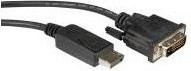 Roline DisplayPort auf DVI-D Adapterkabel Schwarz, Länge: 2,0 m - Bild 2
