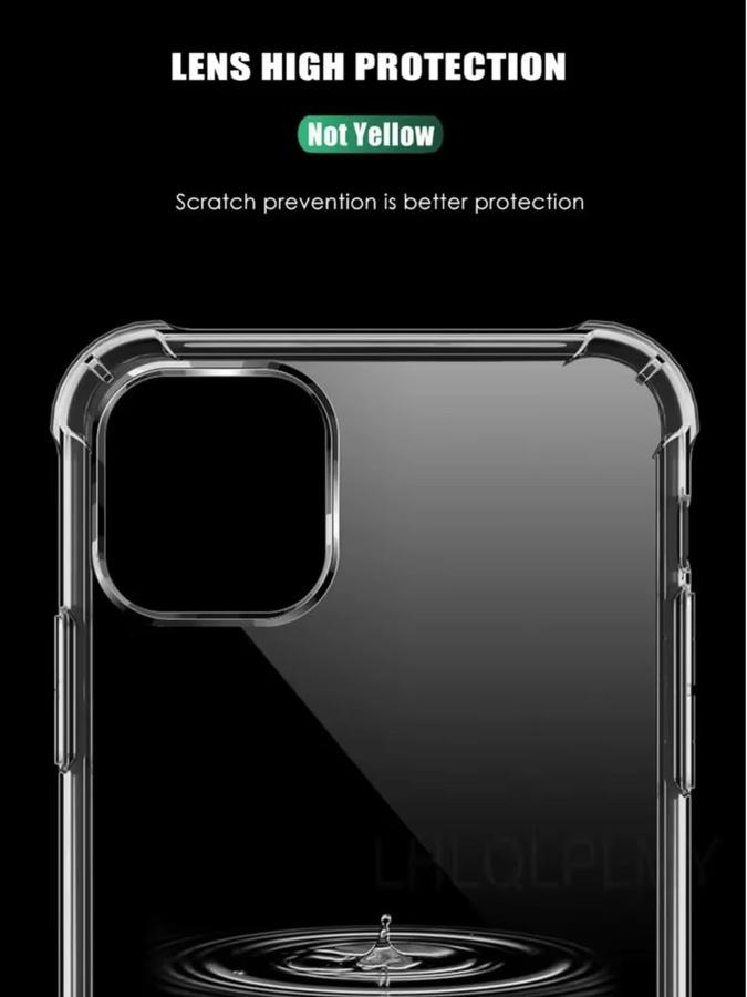 Stoßfeste Silikonhülle für Xiaomi Redmi Note 14 Pro Plus 5G, transparent - Bild 4