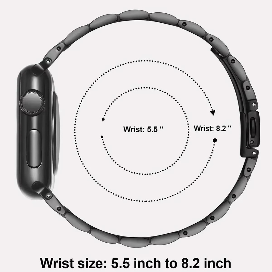 CHIICSMART Uhrenarmband Edelstahl, Unisex - Bild 3