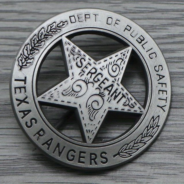 Texas Rangers Abzeichen Pin, Medaille - Bild 1