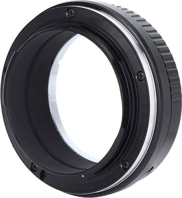 Fikaz Objektiv-Montageadapterring für Canon FD-Mount Objektive an Canon EOS R Kamera in Schwarz - Bild 1