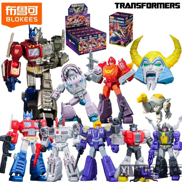 BLOKEES Transformers Star Edition 8 Unicron Head Optimus Prime Metroplex, mobiles Modell - Bild 1