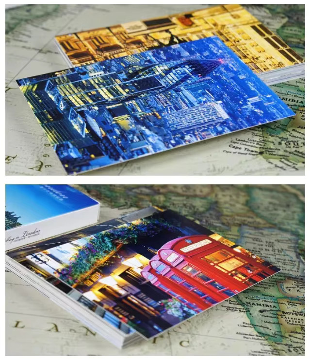 30 Stück Walking in London Themenpostkarten mit HD-Landschaftsmotiven in Multicolour aus Papier - Bild 5