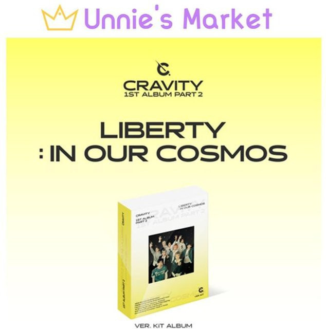 Freiheit : In unserem Kosmos, CRAVITY, Kit-Album, yellow - Bild 1