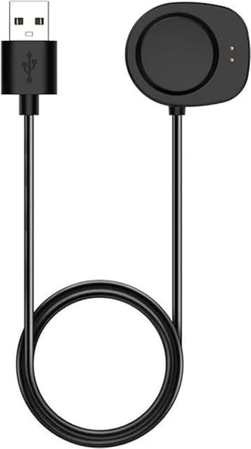 Amazfit Ersatz-Ladegerät, Silikon, Schwarz, USB-C, Unisex - Bild 1