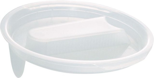 Schneider Messbecher-Deckel aus Kunststoff, rund, transparent/beige, 2000 ml - Bild 1
