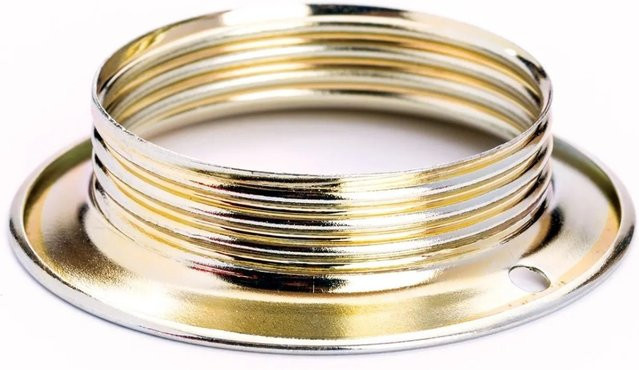 Orion Lightstyle Ersatz-Schraubring E27 aus Metall in Messing/Gold - Bild 1