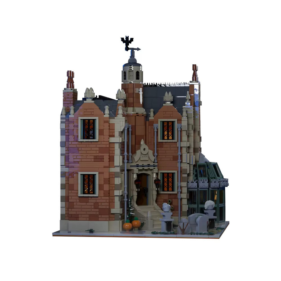 Gobricks MOC Modulare Haunted Mansion, Bausteine Spielzeug - Bild 2