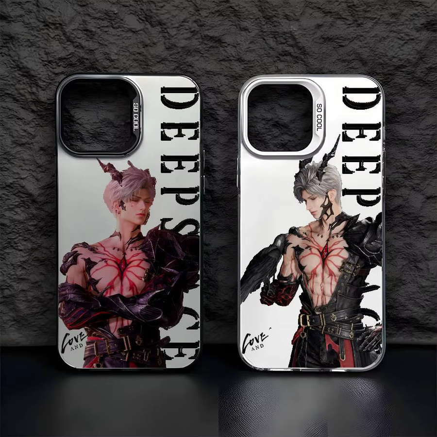 Sylus Love And Deepspace Handyhülle für iPhone 11 bis iPhone 17 Pro Max, Aurora Funda mit Laser-Effekt und mattem Metallic-Finish, mehrfarbig - Bild 2
