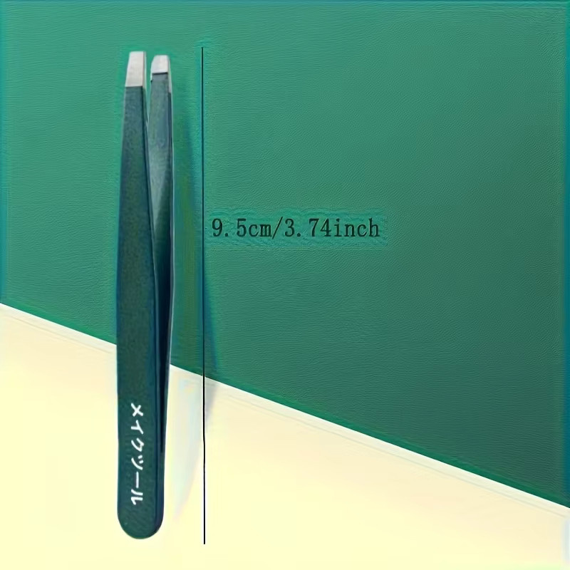 Ouriner Pinzetten mit Schrägspitze, Edelstahl, 2 Stück, Unisex - Bild 4