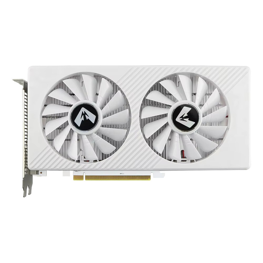 SOYO Radeon RX 580 Grafikkarte mit 8 GB GDDR5 Speicher, PCIe 3.0 x16, Weiß - Bild 2