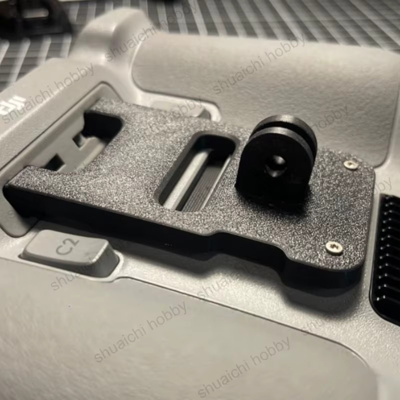 DJI RC 2 Fernbedienung Halterung Platte Schwarz 3D-gedruckter Adapter für DJI Mini 4 Pro, Air 3 Drohnen Zubehör - Bild 3