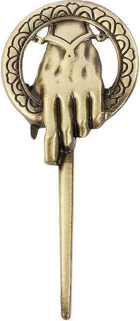 Anstecknadel Brosche, beige, Unisex - Bild 1