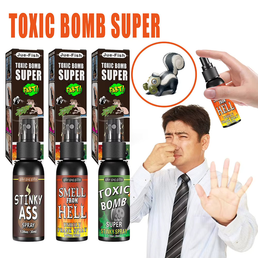 APWIKOGER Halloween Furz-Spray, Scherzartikel, Geruchsspray, 1-3 Stück - Bild 6