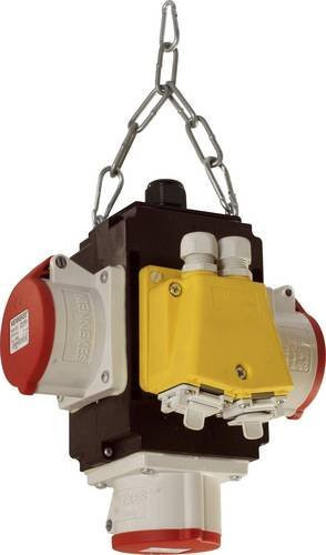 AS Schwabe CEE Hängeverteiler MIXO 60768 400V mit CEE-Steckdosen in Multicolor - Bild 1