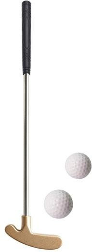 ZTTO Mini Golf Putter Club, Tischspiel, goldgelb, 1-teiliges Set - Bild 1